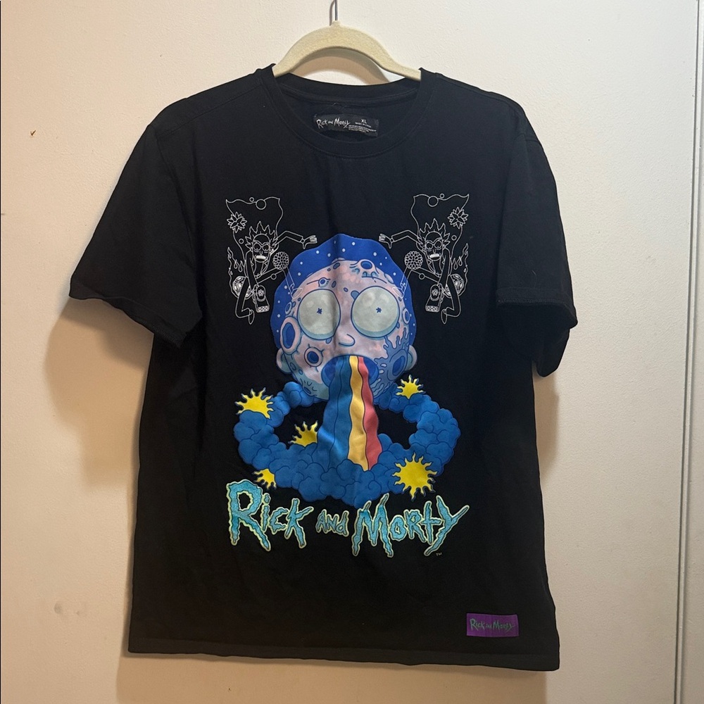 Ricky and Morty Black Freeze Max T-shirt